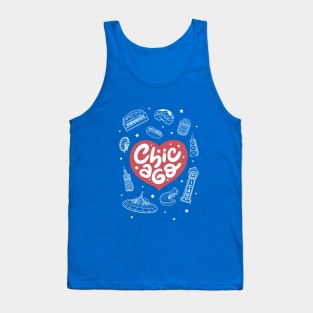 Chicago Heart Tank Top